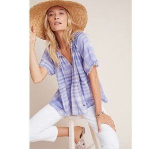 Anthropologie The Bette Babydoll Blouse Small